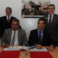 EMBRAER EXECUTIVE JETS SIGNS MOU WITH WIRA JASA ANGKASA FOR LEGACY 600 AND LEGACY 650 SUPPORT IN INDONESIA